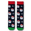 Santa Face Pattern Christmas Socks