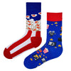 Movie Night Popcorn Socks
