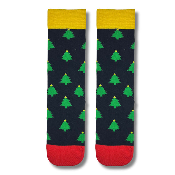 Christmas Tree Pattern Socks