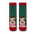 Big Rudolph Reindeer Christmas Socks