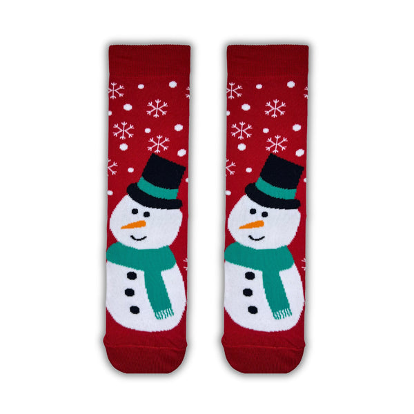 Snowman Christmas Socks