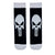 Black Skull Crew Socks — bold, edgy, and designed for those who love to make a statement. Crafted from soft Egyptian cotton, these socks deliver comfort and attitude in every step.