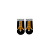 Chicken Feet Ankle Socks! Featuring a bold black base with a cartoon-style chicken leg design,