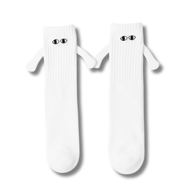 Holding Hands Magnetic Socks