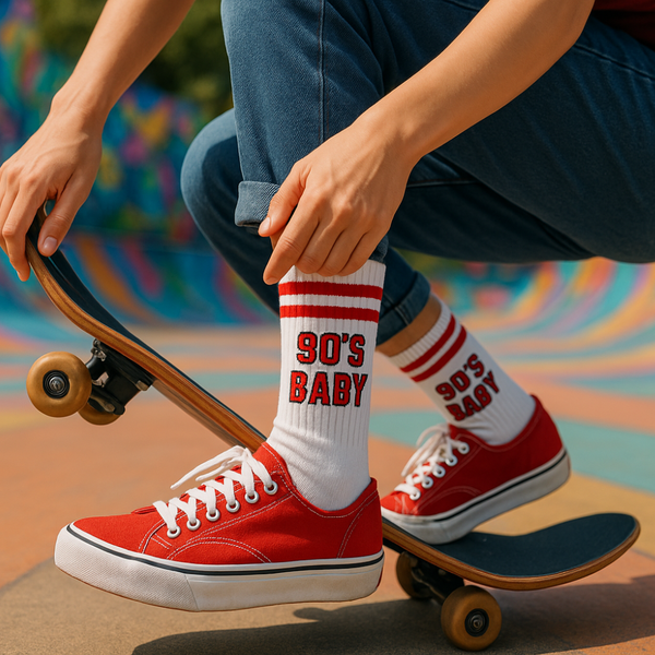 90's Baby Tennis Socks