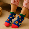 Color Pop Burger & Soda Ankle Socks