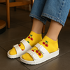 Cherry Pop AnkleYellow Socks