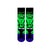 Hulk Crew Socks! Featuring the iconic green and purple color combo