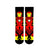 Iron Man Superhero Crew Socks, inspired by the iconic Marvel Avenger. Featuring the classic red and gold suit design,