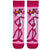 Pink Panther Socks. Featuring the iconic Pink Panther character in his classic pose, these socks combine playful design with everyday comfort. The bright pink base and darker pink accents make them stand out
