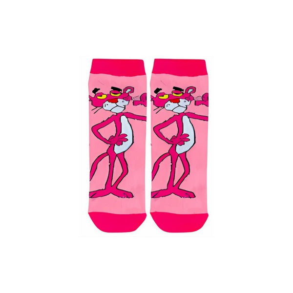 Pink Panther kids socks! Featuring the cool and clever cartoon icon in striking pink tones,