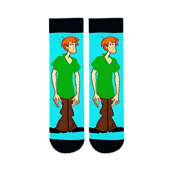 Shaggy Socks! Inspired by the lovable, snack-obsessed character from Scooby-Doo,