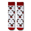Reindeer Face Pattern Christmas Socks