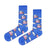 Crew socks with flying pig graphic