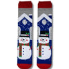 Snowman Christmas House Socks