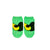  Avocado Love Ankle Socks! Featuring a vibrant green base and adorable avocado halves, 