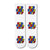  Bad Vibes Only Socks! Featuring playful, comic-style lettering in red, blue, and yellow, 