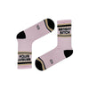  Birthday Bitch Socks! These pastel pink socks are made for the bold and fabulous birthday queen. 