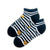  Cat Stripes Ankle Socks featuring colorful cat face designs
