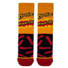  Cheetos Socks! Perfect for snack lovers, these bold and spicy socks capture the essence of everyone’s favorite fiery treat. 