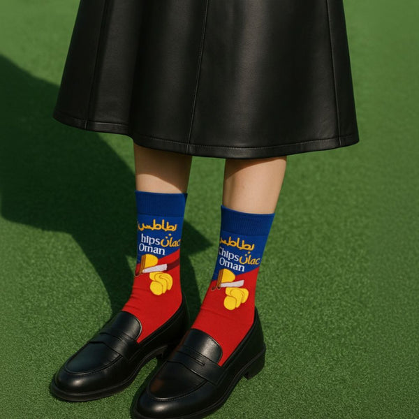 Chips Oman Red Socks