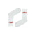 Cool F*cker" socks. Featuring a red vintage script on crisp white fabric, these breathable crew socks 
