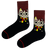  Harry Wizard Socks! Featuring a cute character design with glasses, a lightning bolt scar, and a Gryffindor-style scarf, 