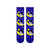  Kuromi on the Moon Socks. Featuring the cheeky Kuromi character resting on a crescent moon surrounded by twinkling stars, these purple crew socks 