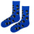 Oreo Cookie Blue Socks—a deliciously fun design that brings your favorite treat to your Sock