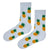  Pineapple Patterned White Socks – a tropical twist on your everyday essentials. Featuring a playful all-over pineapple print 