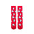  Pink Hello Kitty Face Pattern Socks. Featuring an all-over print of the beloved Hello Kitty character, 
