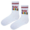 The crisp white base with red stripes at the top gives them a sporty look, while the breathable cotton blend makes them comfortable for everyday wear.